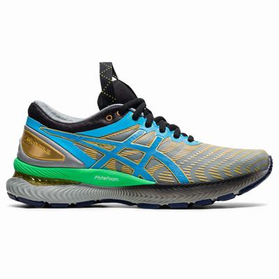 Női Asics Fn1-s Gel-Nimbus 22 Utcai Cipő AS5340987 Szürke/Arany